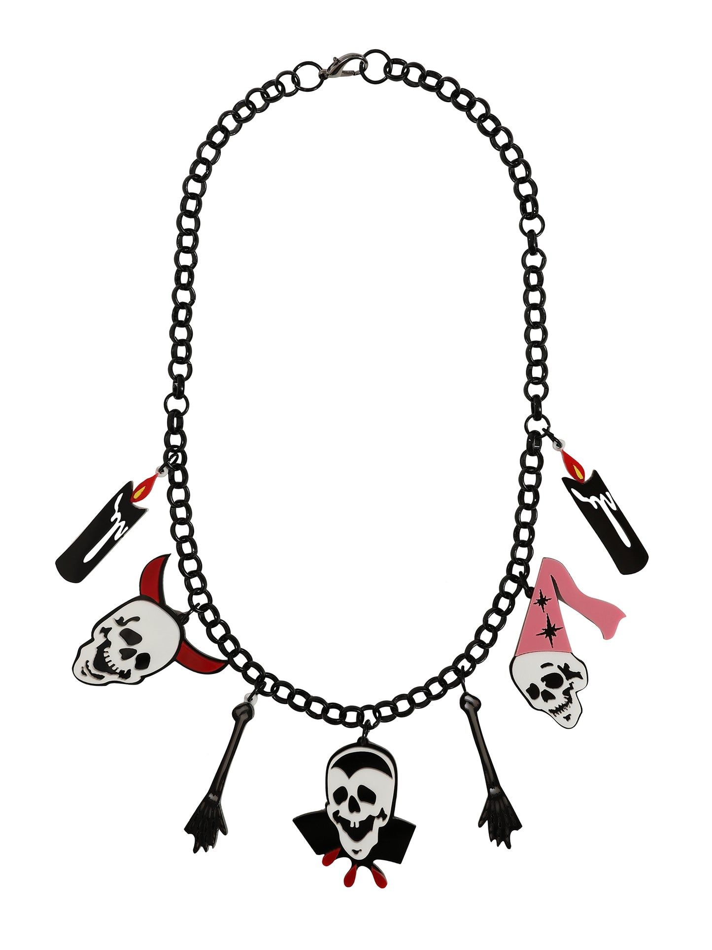 Skeleton Boo-gie Necklace