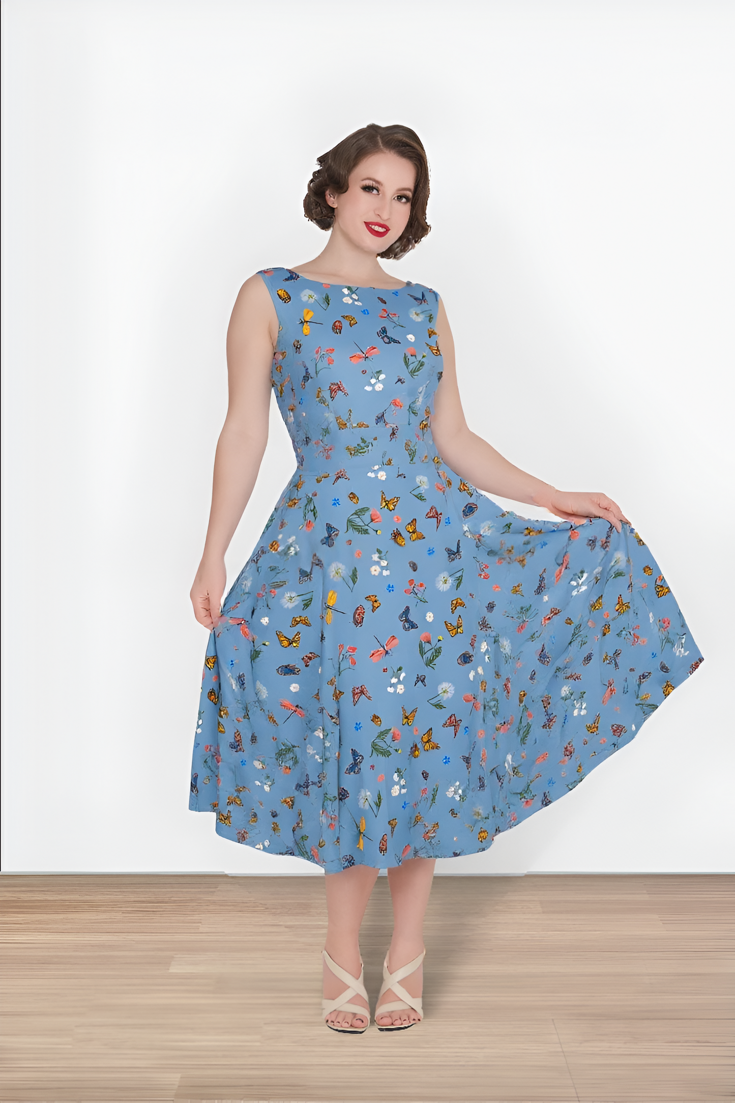 Sophia Butterfly Field Doll Dress