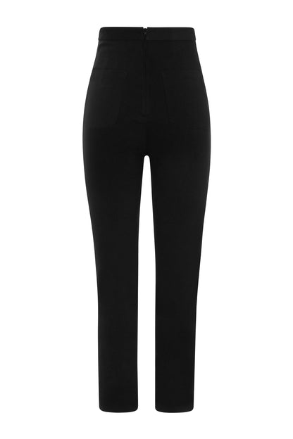 Tali Plain Cigarette Trousers