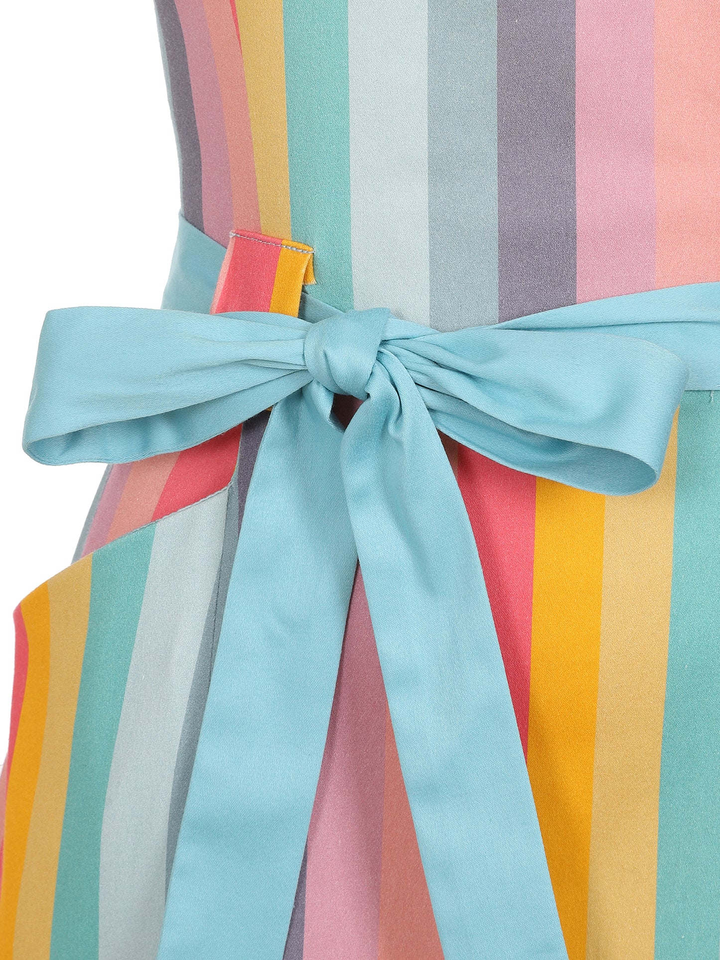 Tess Dreamy Rainbow Stripe Pencil Dress
