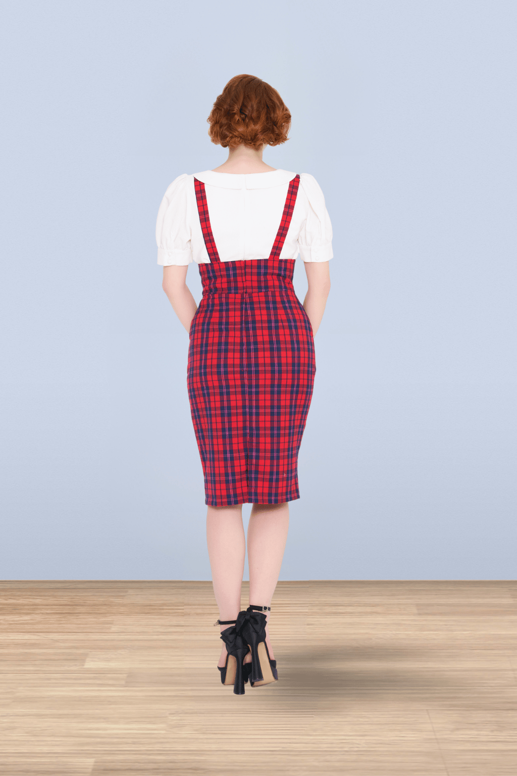 Thelma Check Skirt