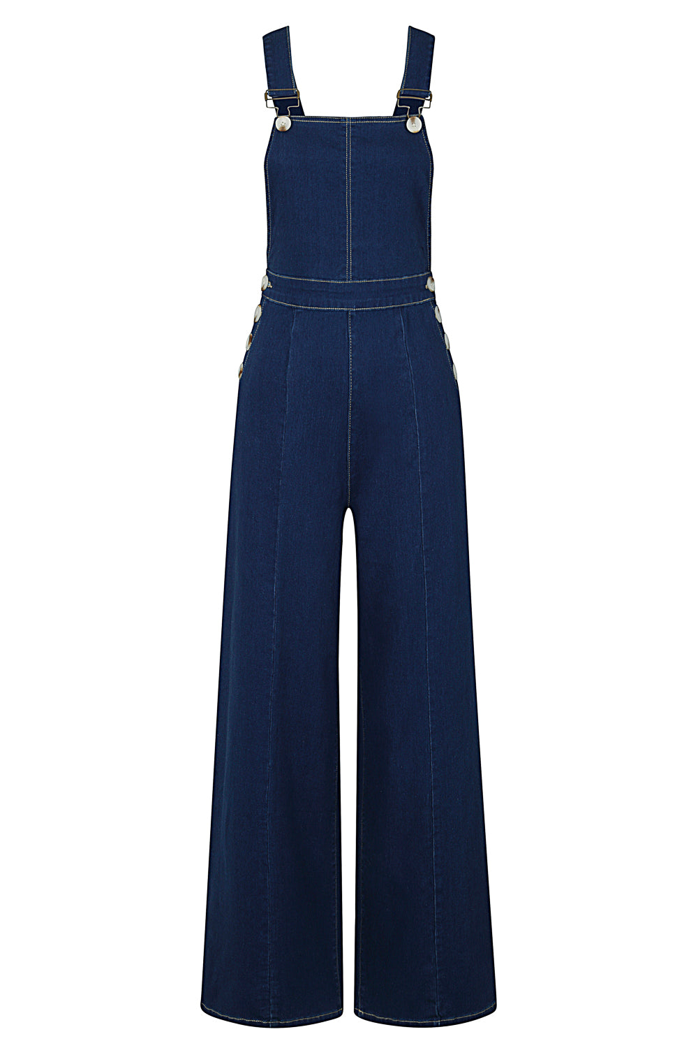 Thelma Denim Dungarees