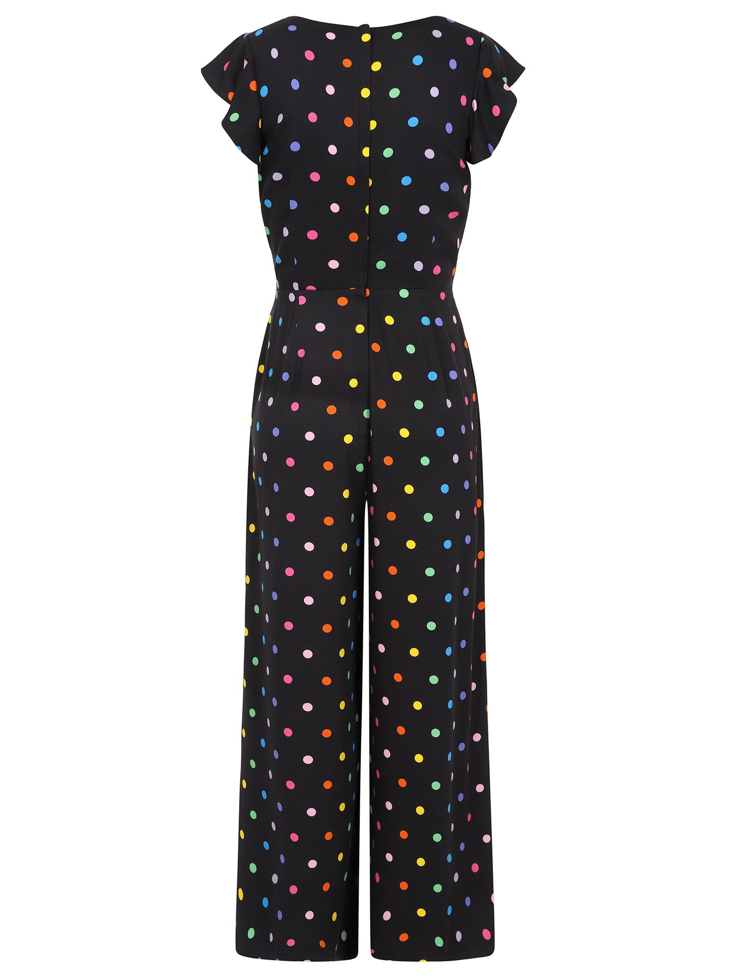 Thelma Rainbow Polka Dot Jumpsuit
