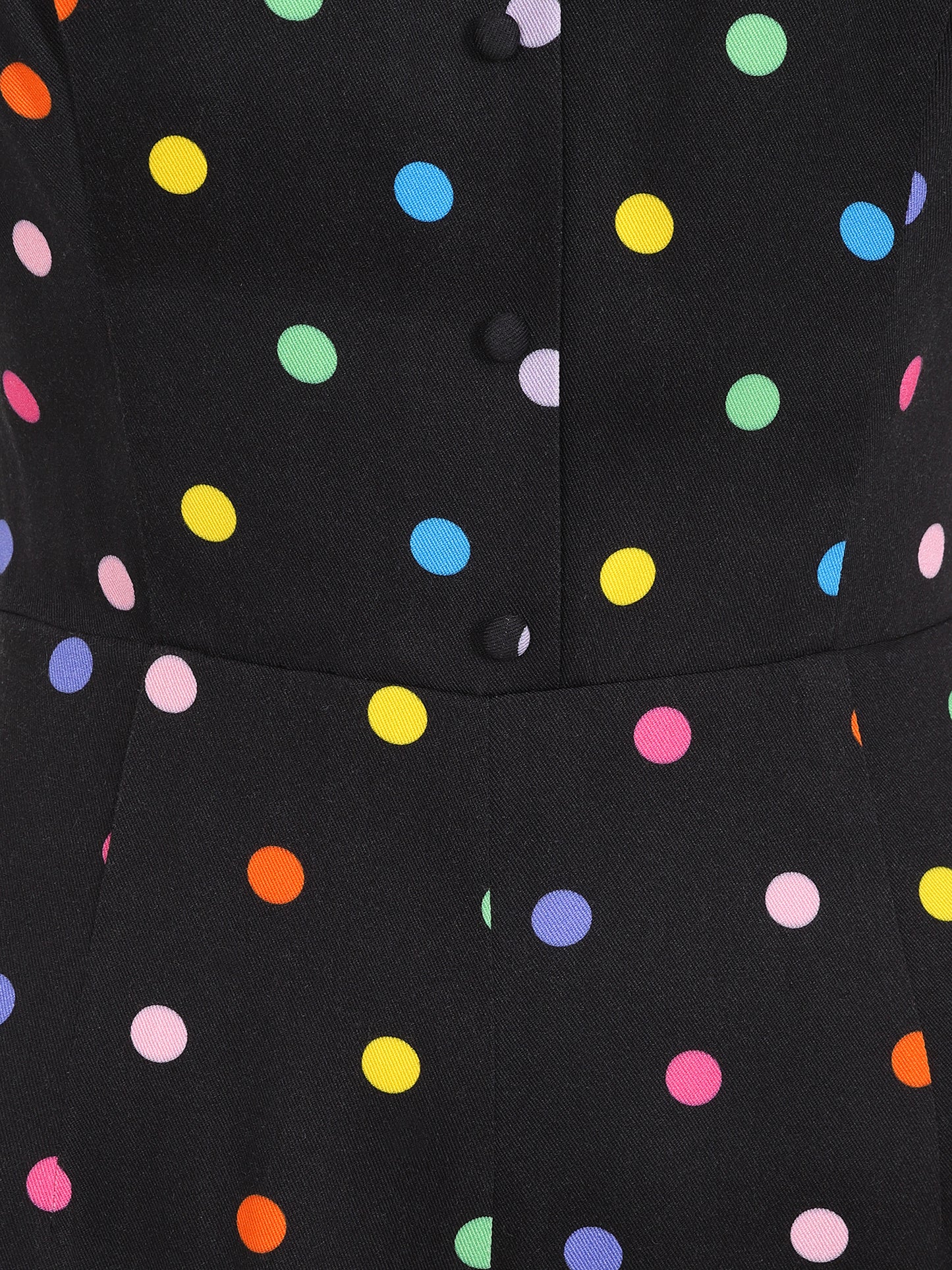 Thelma Rainbow Polka Dot Jumpsuit