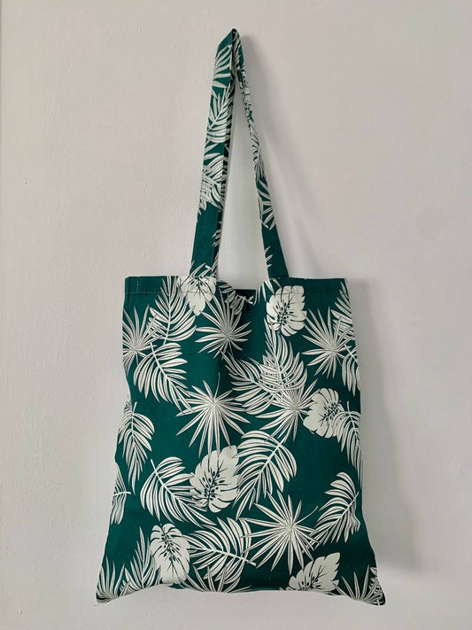 Tote-Bag-Tropical-Green