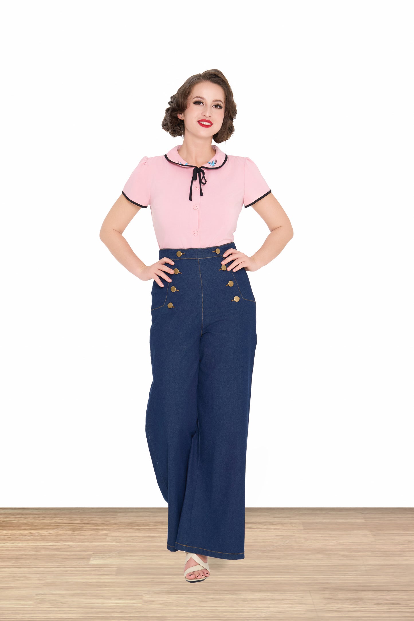 Tracey Mae Blouse Pink