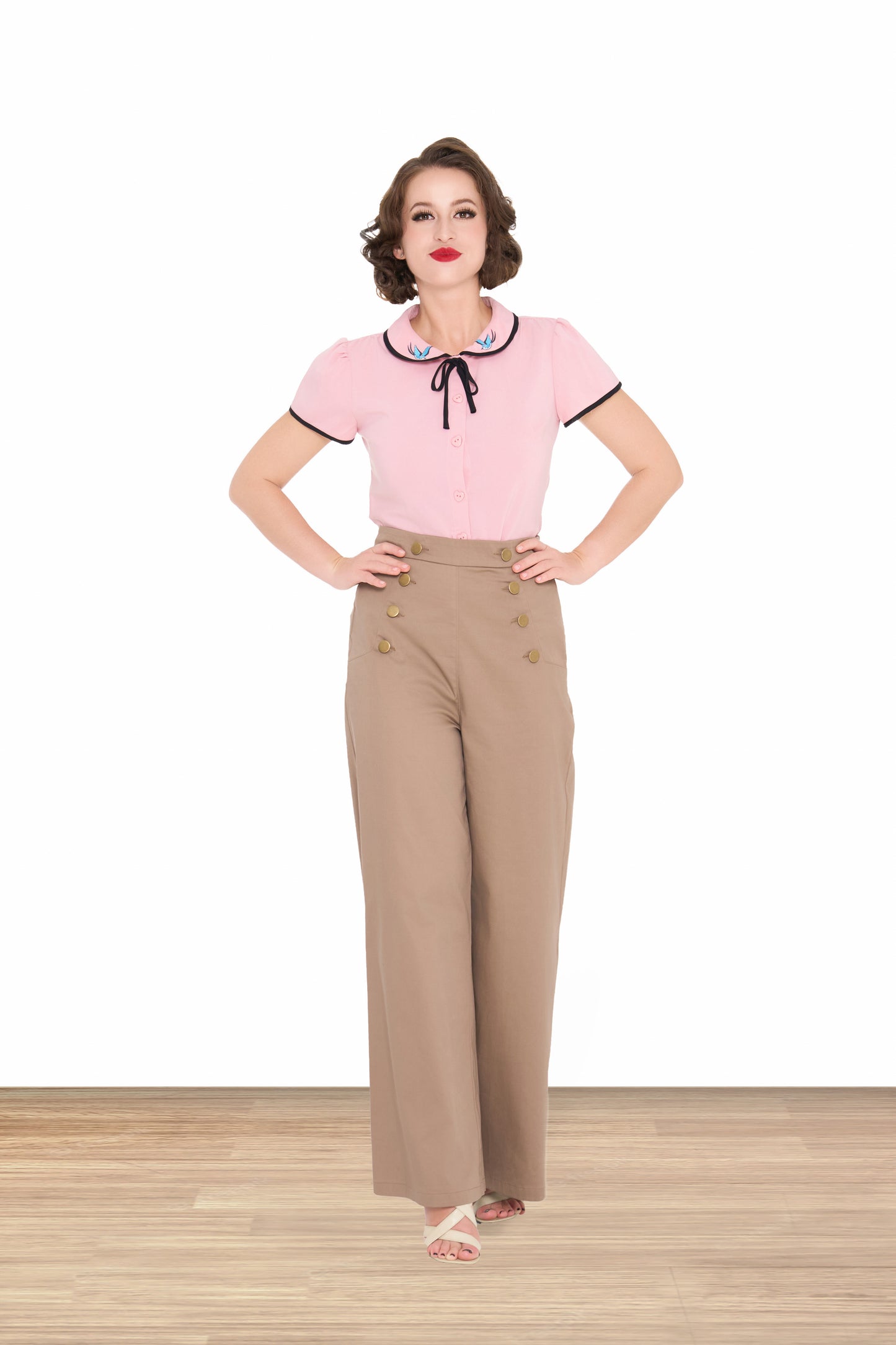 Tracey Mae Blouse Pink