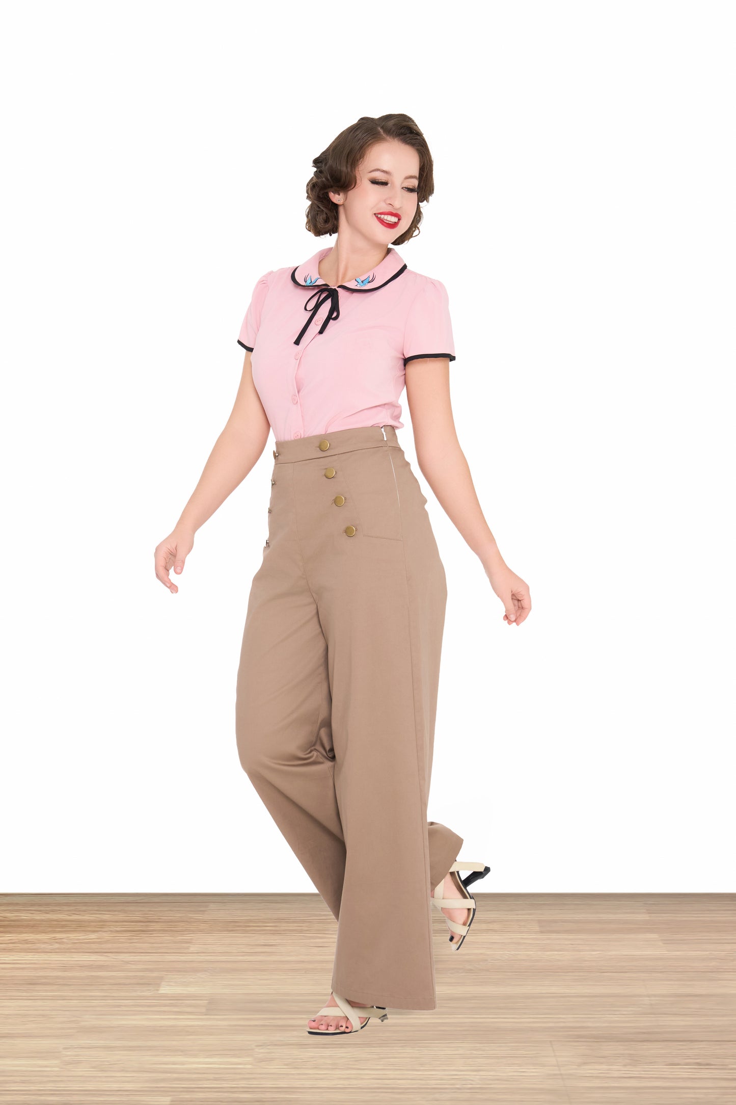 Tracey Mae Blouse Pink