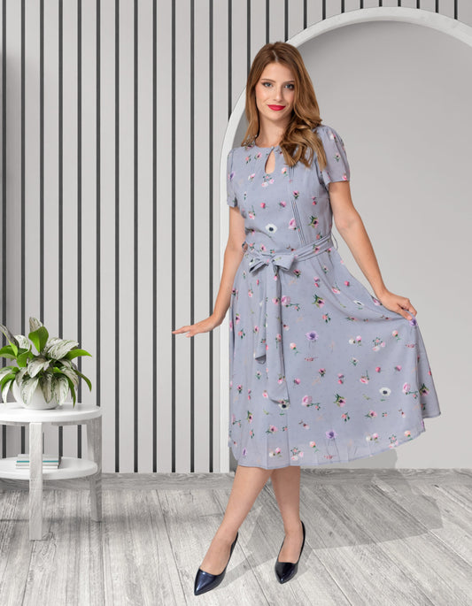 Vestido Bretta - Lila Floral