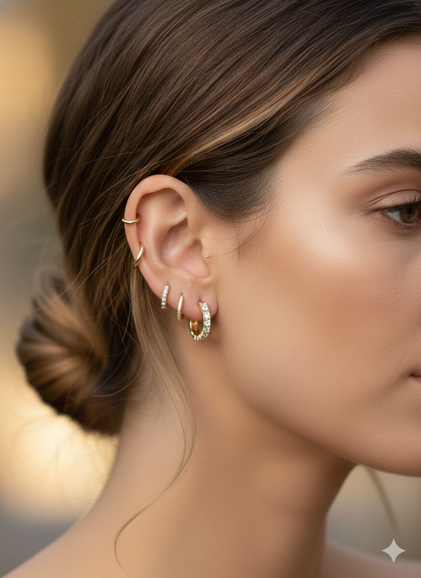 Alethea White Topaz Earrings